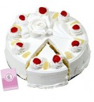send 2Kg eggless pineapple Cake delivery