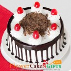 send Eggless Black Forest Cake Half Kg delivery