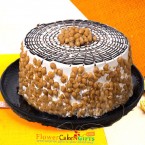 send eggless half kg butterscotch cake delivery