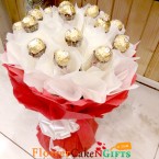 send Orderluxury 16 ferrero rocher chocolate bouquet Delivery