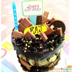 send half kg intenso chocolate truffle cake delivery