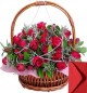 35 Red Roses Basket