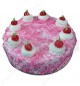 Eggless Strawberry Cake Half Kg 