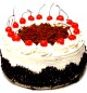 1Kg Fresh Black Forest Eggless Cake