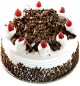 1Kg Fresh Black Forest Eggless Cake