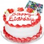 strawberry cake 500gms 