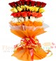 Orange Yellow Red White Red Roses
