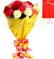 bouquet of 10 mix carnations