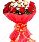 Red Roses Bouquet n Ferrero Rocher Chocolates