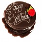 Chocolate Truffle Eggless Cake Half Kg