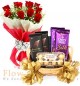 Assorted Chocolate Hamper Bouquet