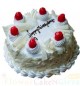 half Kg White Forest Cake 