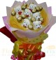 Teddy n ferrero rocher bouquet