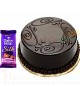 Half Kg Chocolate Truffle Cake n Dairy Milk Silk Chocolate
