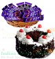 Chocolate and Half Kg Black Forest Cake