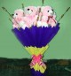 4 Teddy bouquet