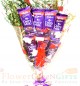 Dairy Milk Silk Chocolates Bouquet