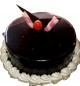 Half Kg dark chocolate truffle cake