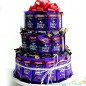 multi layer Layer Chocolaty Wishes