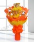 Designer Teddy with five star Chocolate bouquet