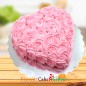 1kg Strawberry Rose Cake