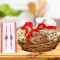 Designer Rakhi and Half kg dry fruits gift pack