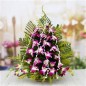  Designer Orchids Flower Basket