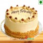 half Kg Eggless Butterscotch Cake