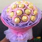 16 pcs ferrero chocolate bouquet