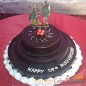 3 tier chocolate truffle cake