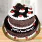 2 Tier Black Forest Cake 3 KG