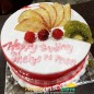 1kg eggless fresh fruit cake