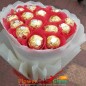 elegant ferrero chocolate bouquet