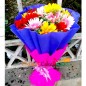 10 mix garbera bouquet