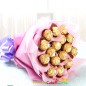 16 ferrero rocher chocolate bouquet