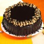 half kg eggless dry fruit walnut cake chocolate cake