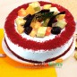 1kg red velvet fruit cake