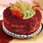 half kg red velvet fruit cake