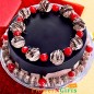 half kg tempting chocolate cake