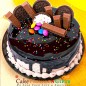 half kg eggless choco oreo kit kat cake