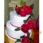 2kg 2 Tier vanilla Cake 223