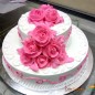 4kg 2 Tier vanilla Cake 217