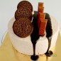 half kg eggless kitkat oreo chocolate cool cake