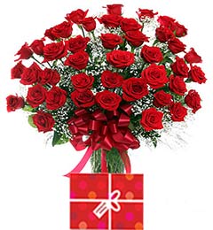 45 Red Roses Bouquet