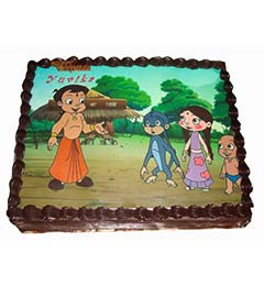 1Kg yummy Chotta Bheem Cartoon Cake