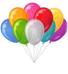 Big Pack Air Filled Balloons