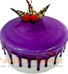 Blue Berry Eggless Cake