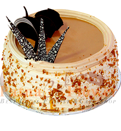 1Kg Butterscotch Eggless Cake