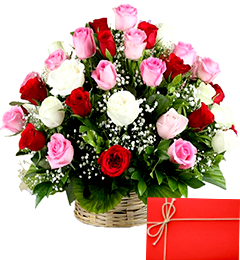 30 Roses Heart Shape Arrangements