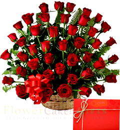 40 Roses  Arrangements